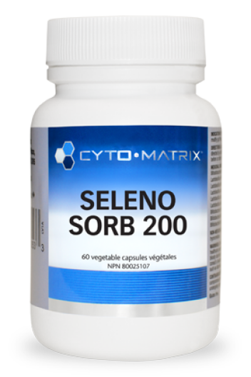 Cyto-Matrix Seleno Sorb 200 capsules bottle