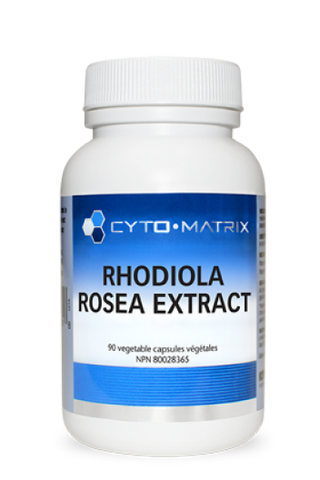 Cyto-Matrix Rhodiola Rosea Extract capsules bottle