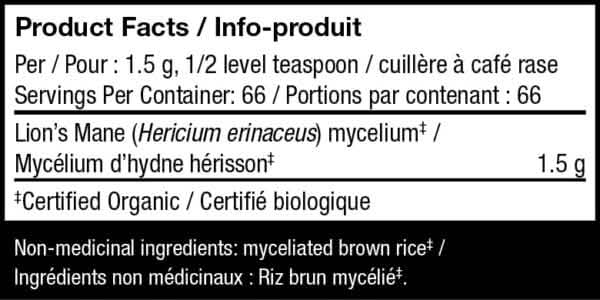 Lion's Mane Mushroom Powder