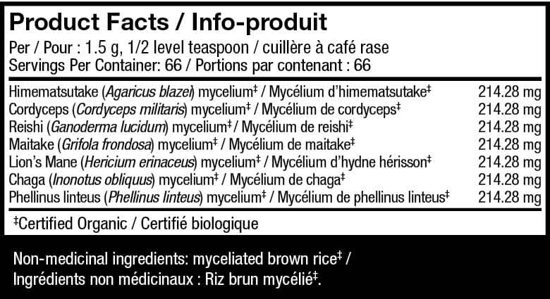 Stamets 7 Mushroom Powder