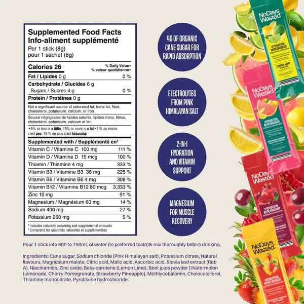 Hydration Replenisher - Lemon Lime