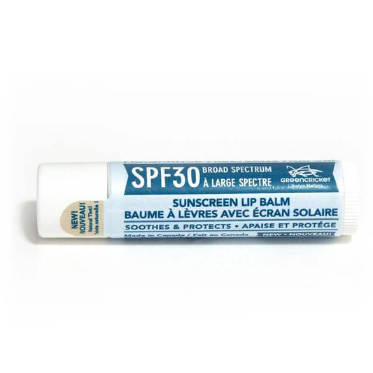 Natural Unscented SPF 30 Lip Balm