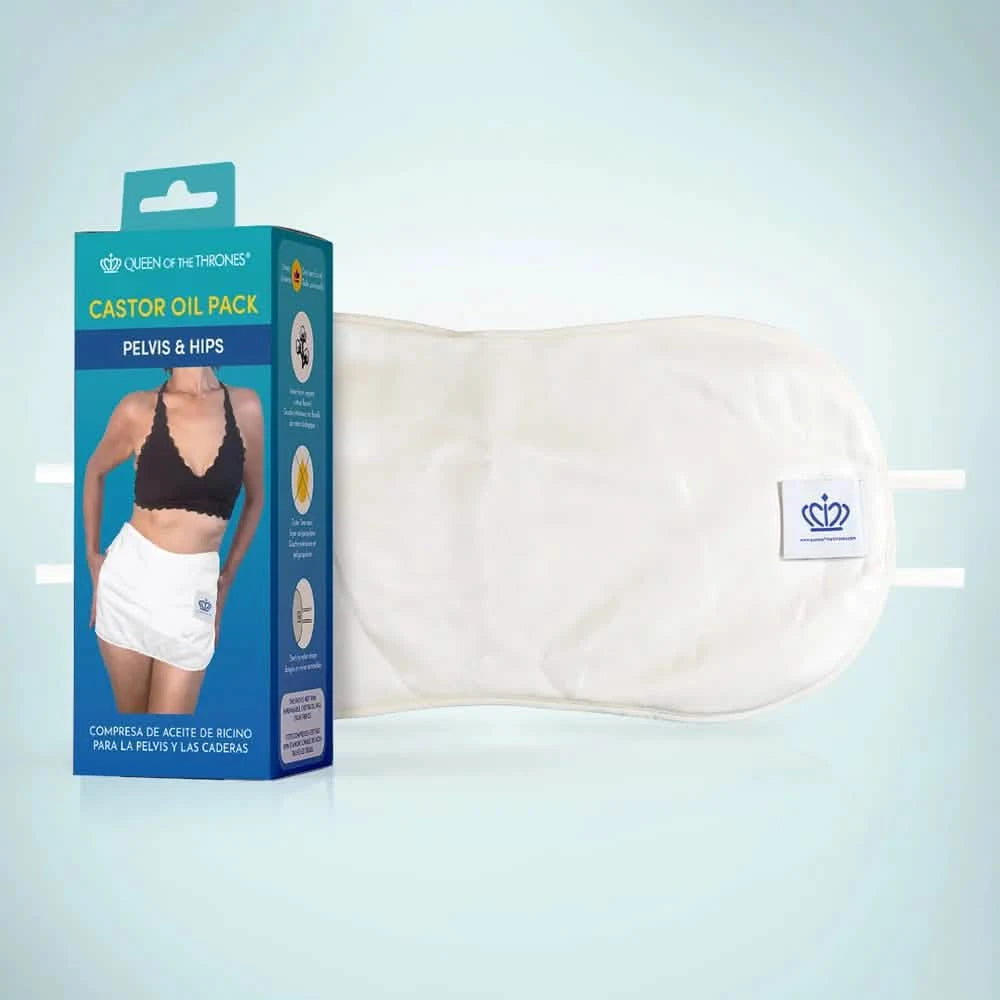 Castor Oil Pack for Pelvis & Hips