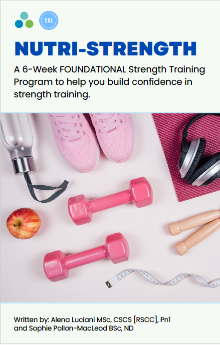 NutriStrength: A 6-Week Foundational Strength Training Program