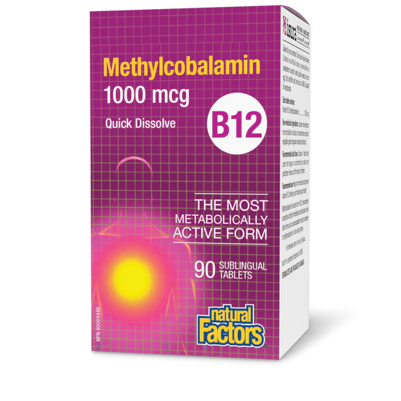 B12 Methylcobalamin (1000 mcg)