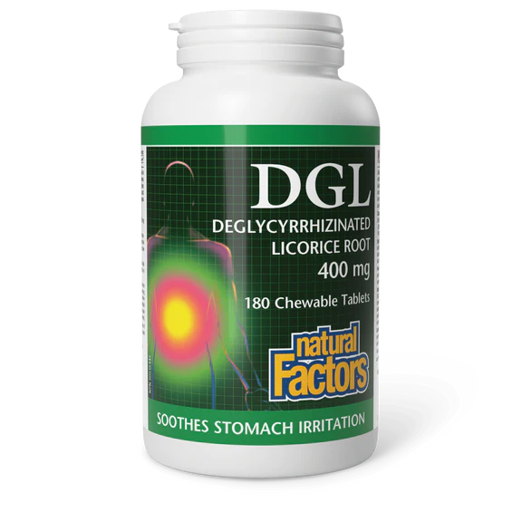 DGL-Deglycyrrhizinated Licorice Root 400 mg