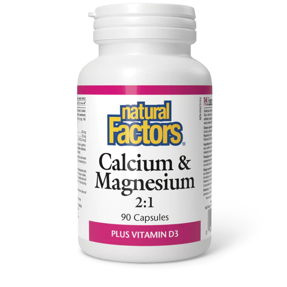 Calcium & Magnesium 2:1 Plus Vitamin D3