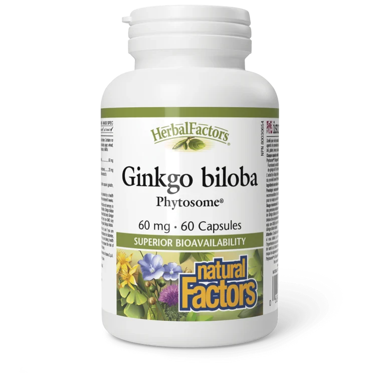Ginkgo Biloba Phytosome 60 mg