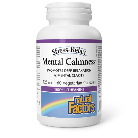 Stress-Relax Mental Calmness L-Theanine 125 mg
