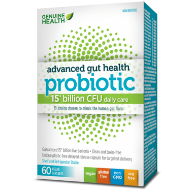 Advanced Gut Health Gentle Care Probiotic - 15 Billion