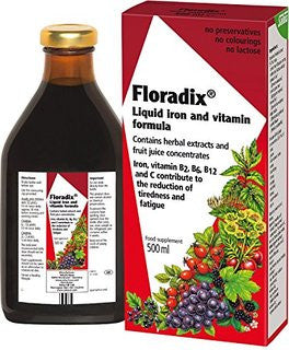 Floradix Liquid Iron and Vitamins Formula