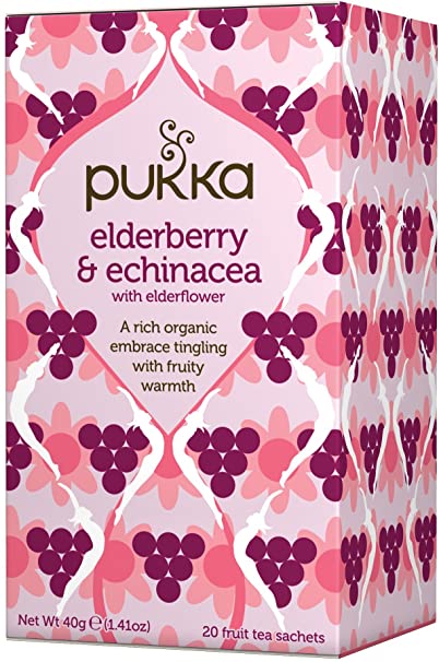 Eldeberry & Echinacea Organic Herbal Tea