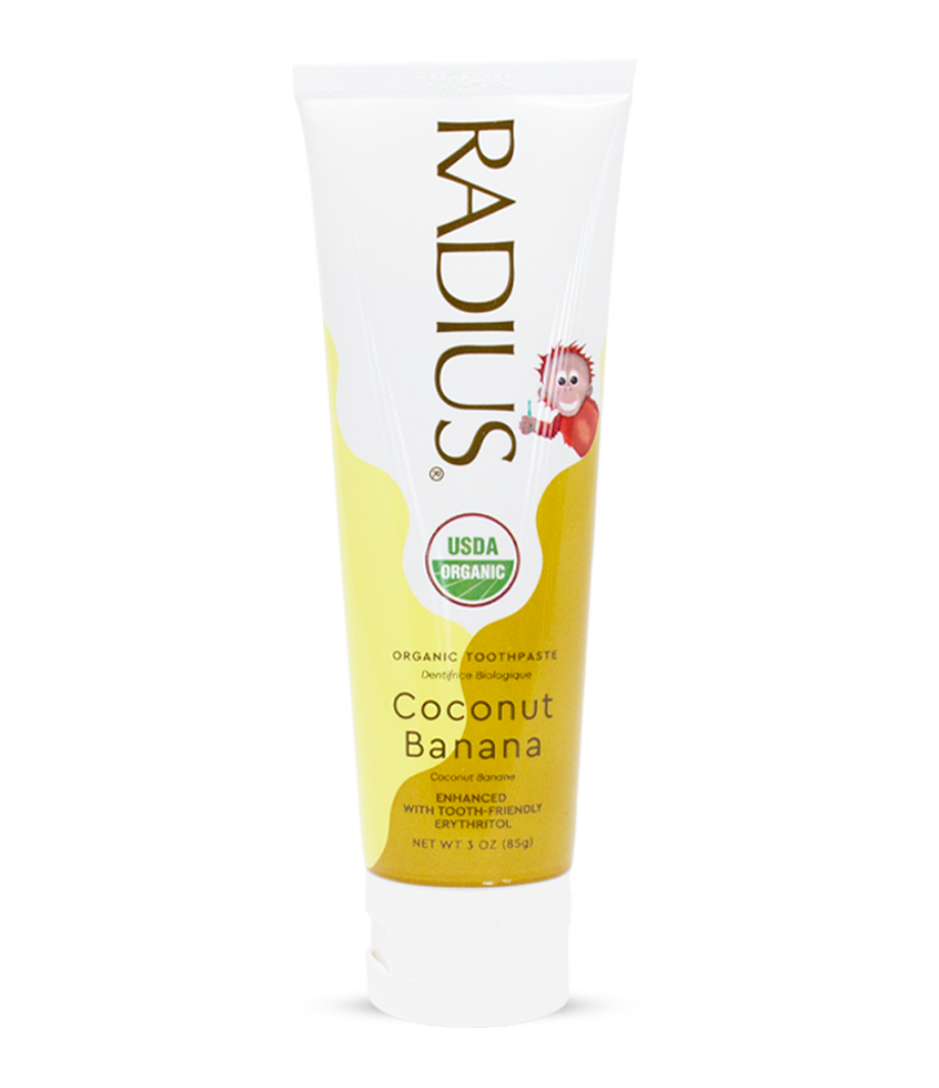 Organic Coconut Banana Kids Toothpaste