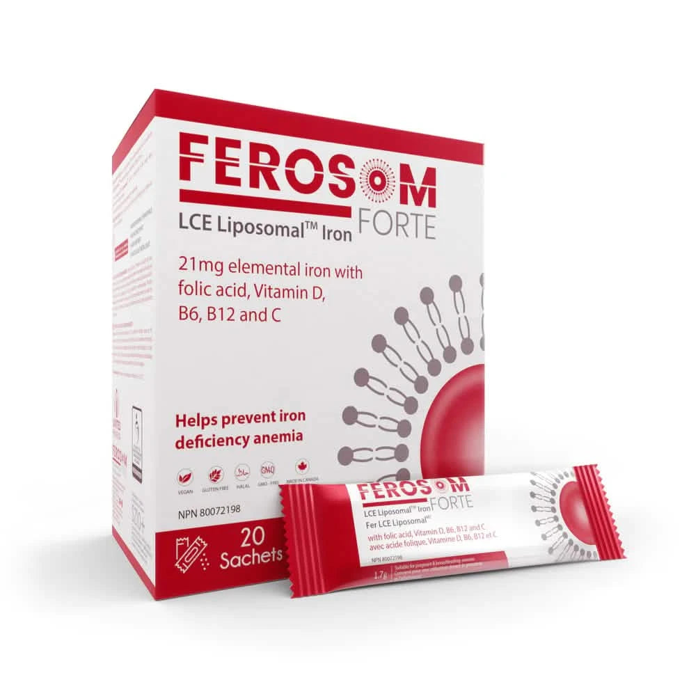 Ferosom Forte LCE Liposomal Iron Supplement