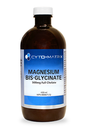 Cyto-Matrix Magnesium Bis-Glycinate bottle