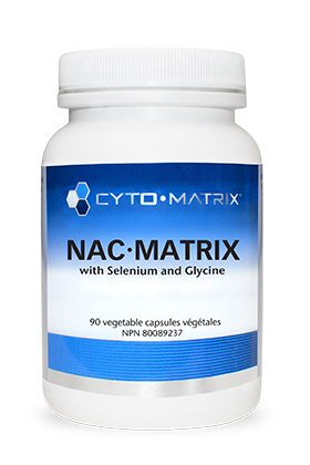 Cyto-Matrix Nac-Matrix capsules bottle