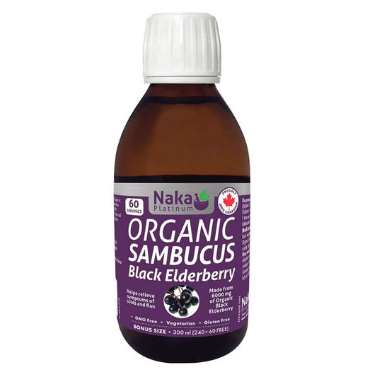 Organic Sambucus Black Elderberry