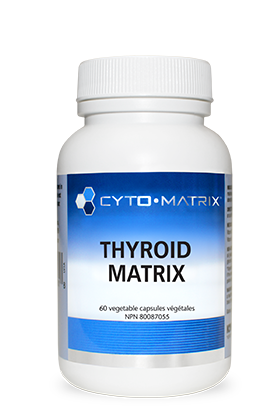CytoMatrix Thyroid Matrix capsules bottle