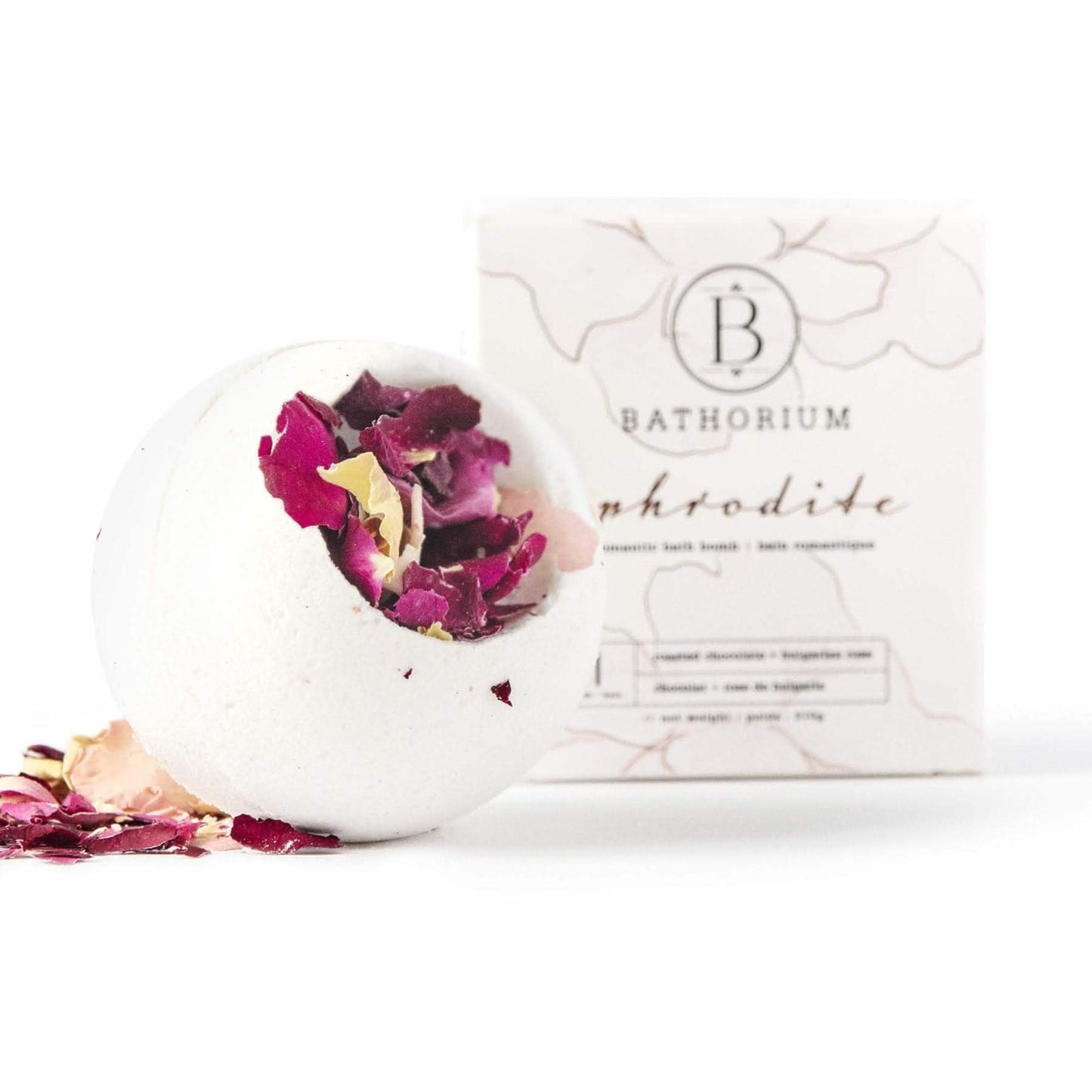 Aphrodite Chocolate & Bulgarian Rose Bath Bomb