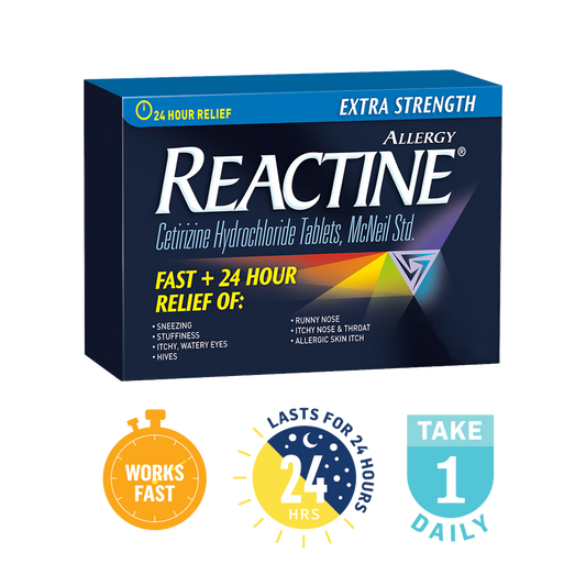 Reactine Extra Strength