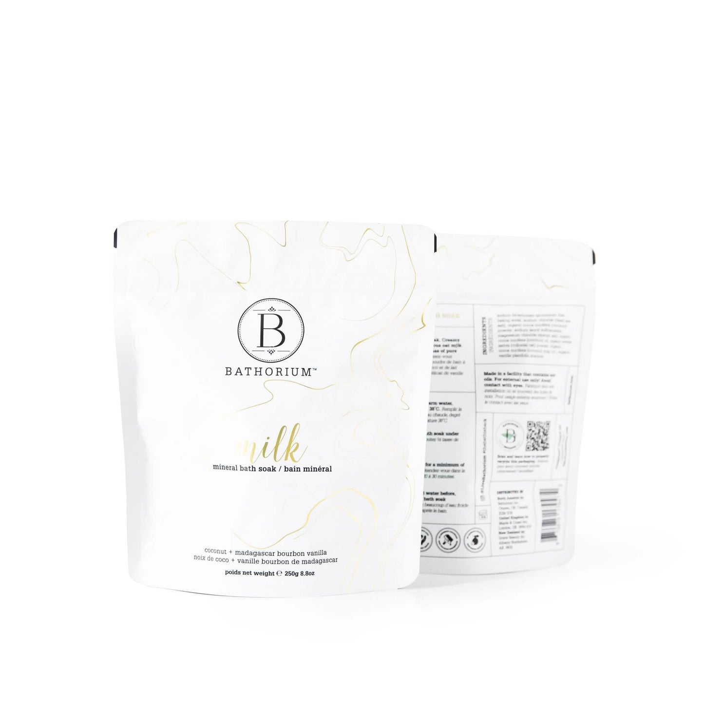 Coconut & Bourbon Vanilla Milk Mineral Bath Soak