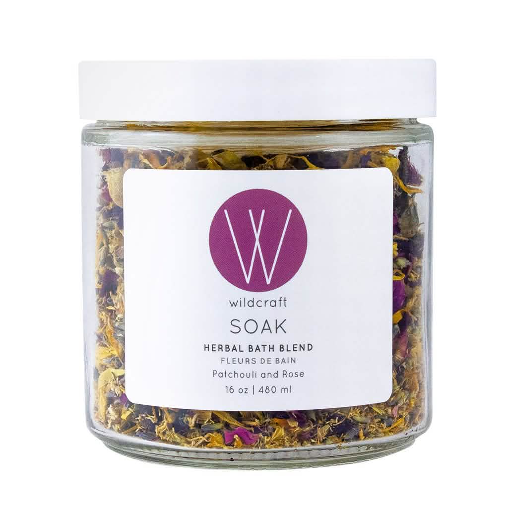 Soak Patchouli & Rose Herbal Bath Blend