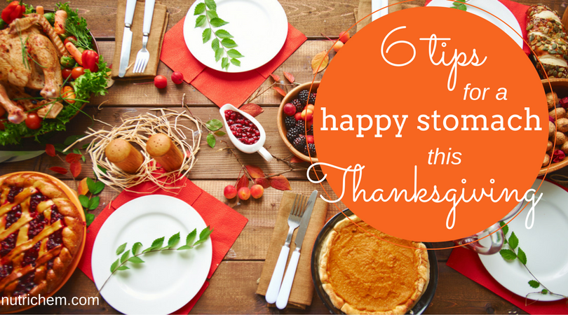 6 Tips for a Happy Stomach this Thanksgiving