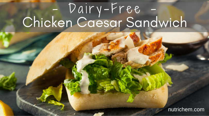 Dairy-Free Chicken Caesar Sandwich