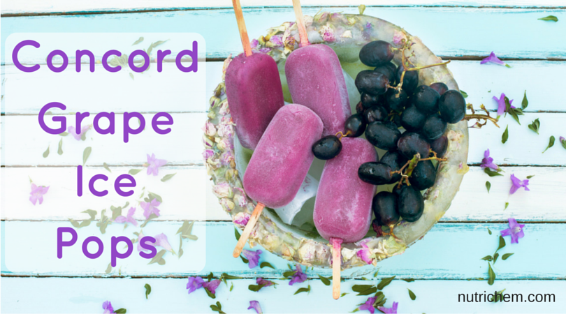 Concord Grape Ice Pops