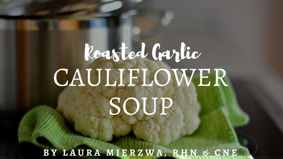 Roasted Cauliflower Soup (With Video Walkthrough)