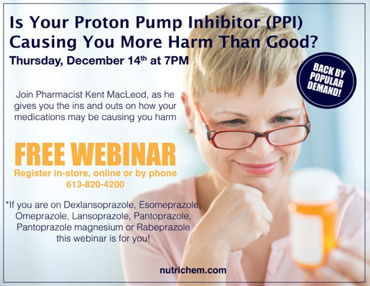 WEBINAR: Is Your Proton Pump Inhibitor Causing More Harm Than Good?