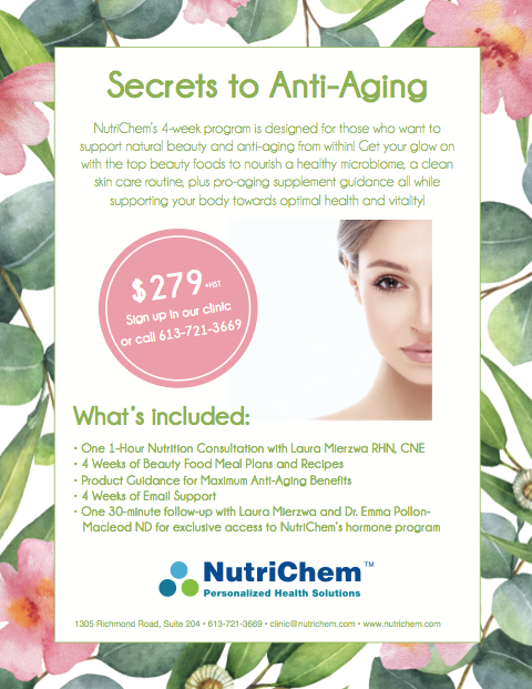 Secrets to Anti-Aging: A 4-Week Nutrition Program