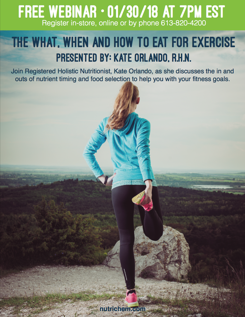 WEBINAR: The What, When and How to Eat for Exercise