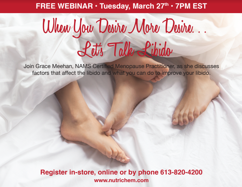 WEBINAR: When You Desire More Desire..Lets Talk Libido