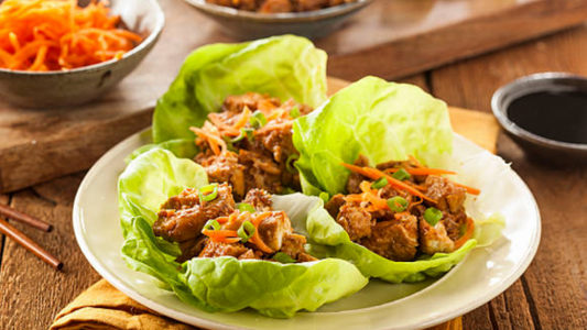 Buffalo Chicken Lettuce Wraps