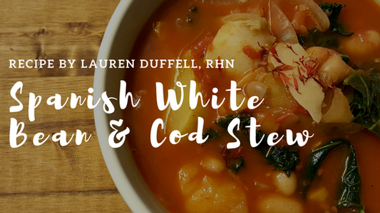 Spanish White Bean & Cod Stew