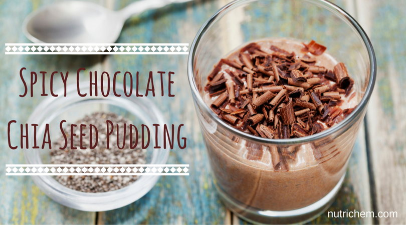 Spicy Chocolate Chia Seed Pudding