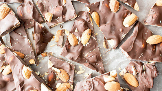 Heart Healthy Chocolate Bark