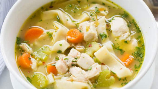 Uplifting Broth and Chicken Soup