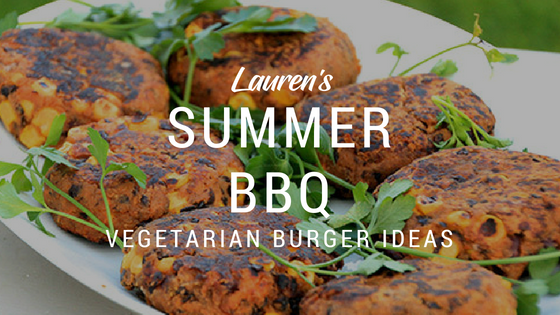 Lauren's Summer Vegetarian BBQ Burgers