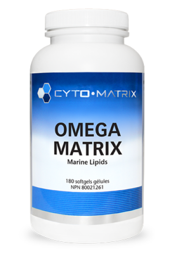 CytoMatrix Omega Matrix softgel bottle