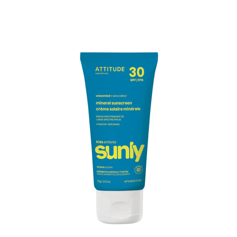 Kids Sunscreen - SPF 30 - Unscented 150g