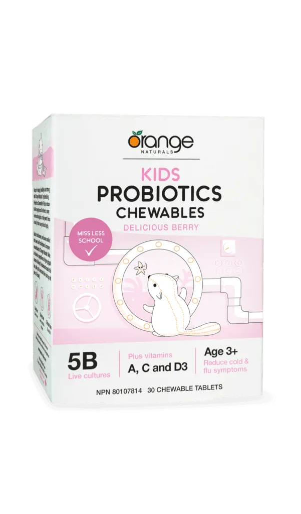 Kids Probiotics Chewables 30 tablets - Delicious Berry