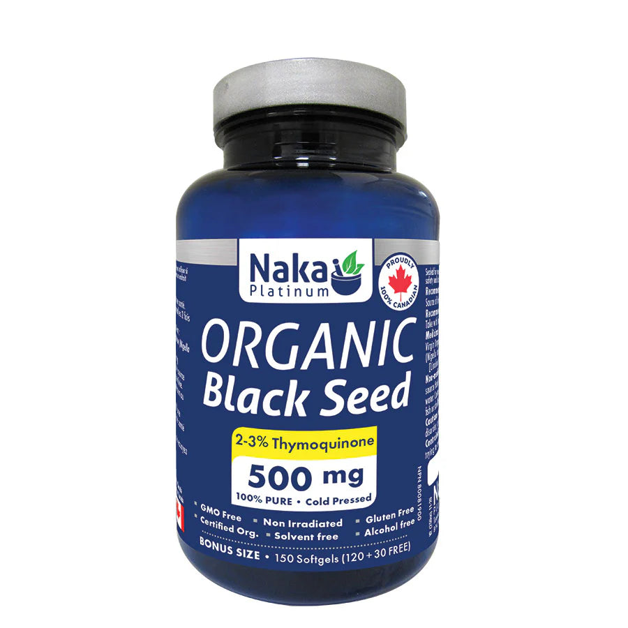 Organic Black Seed Oil Softgels