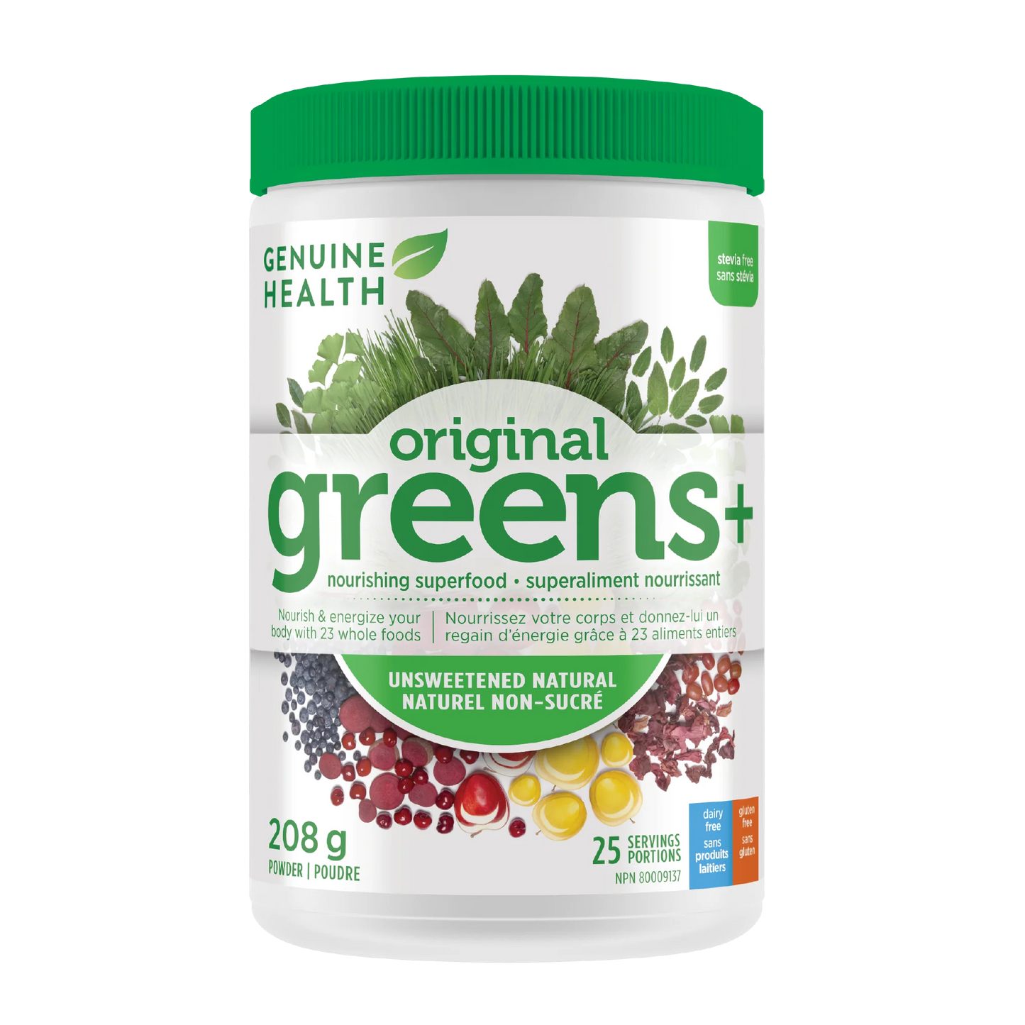 Greens+ Unsweetened Natural - 25 Servings