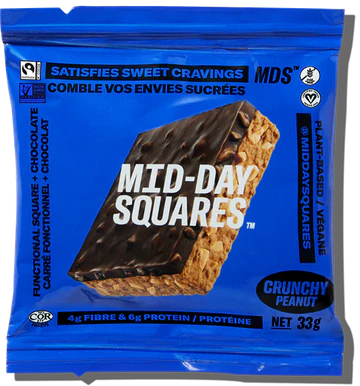 Mid-Day Squares - Crunchy Peanut