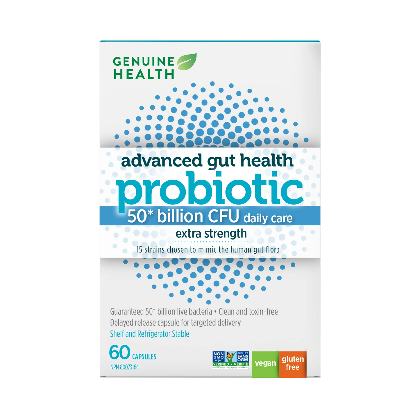 Advanced Gut Health Extra Strength Probiotic - 50 Billion