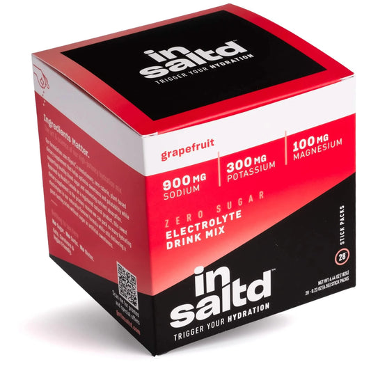 Insalted Electrolyte Drink Mix - Grapefruit - 28 Stick Pack