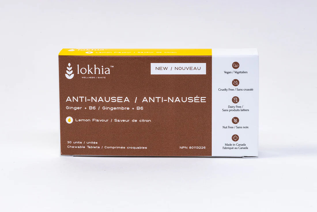 Lokhia Anti-Nausea Chewables - Lemon