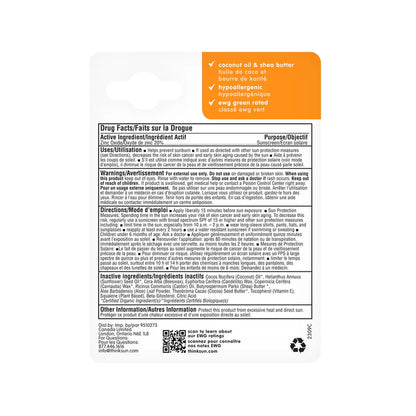 Baby Mineral Based Sunscreen Stick SPF 30 - 18.4 g